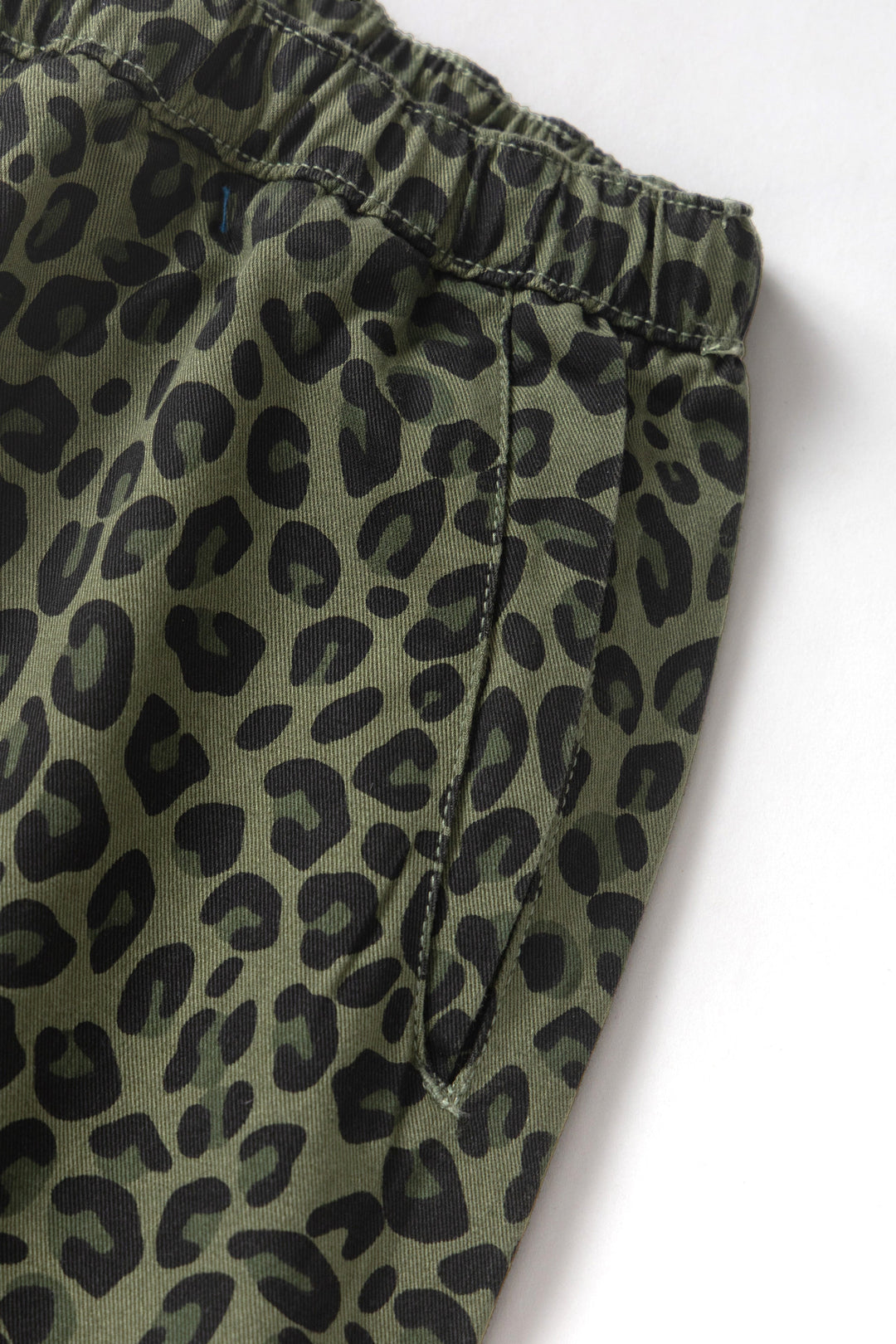 Service Works -  Patterned Easy Chef Pants - Green Leopard