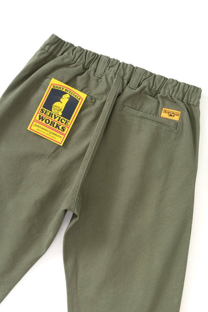 Service Works -  Twill Waiter Pants - Olive
