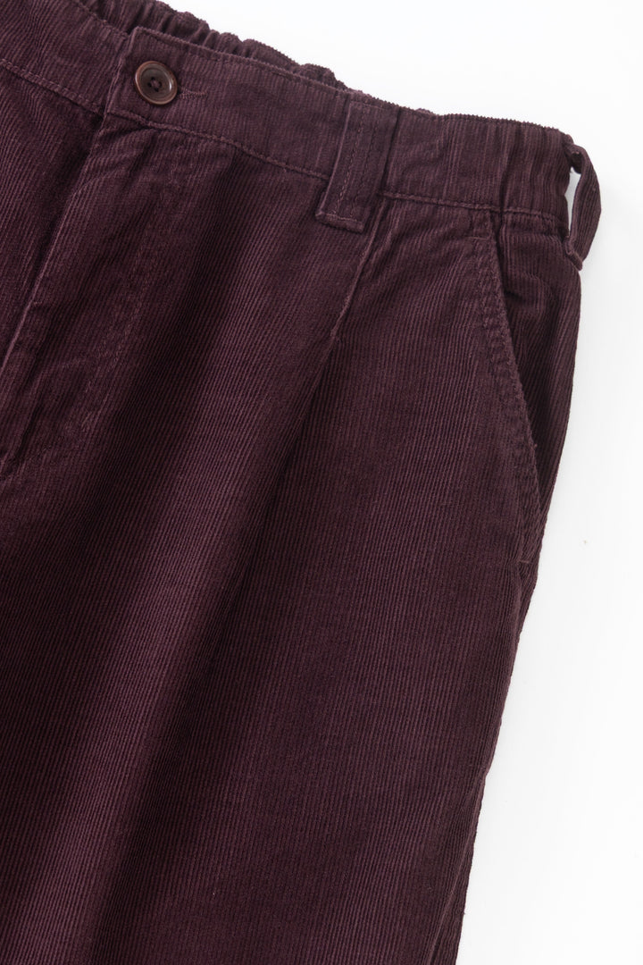 Service Works -  Fine Cord Waiter Pants - Burgundy