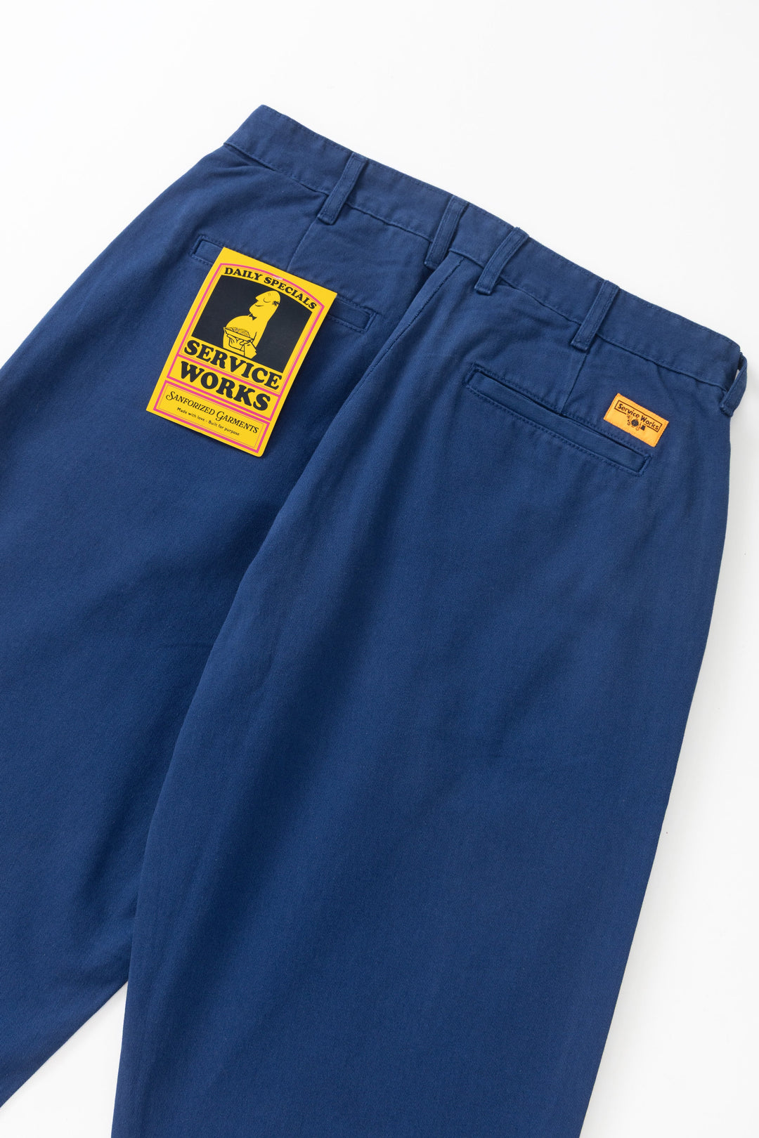 Service Works -  Twill Part Timer Pants - Blue