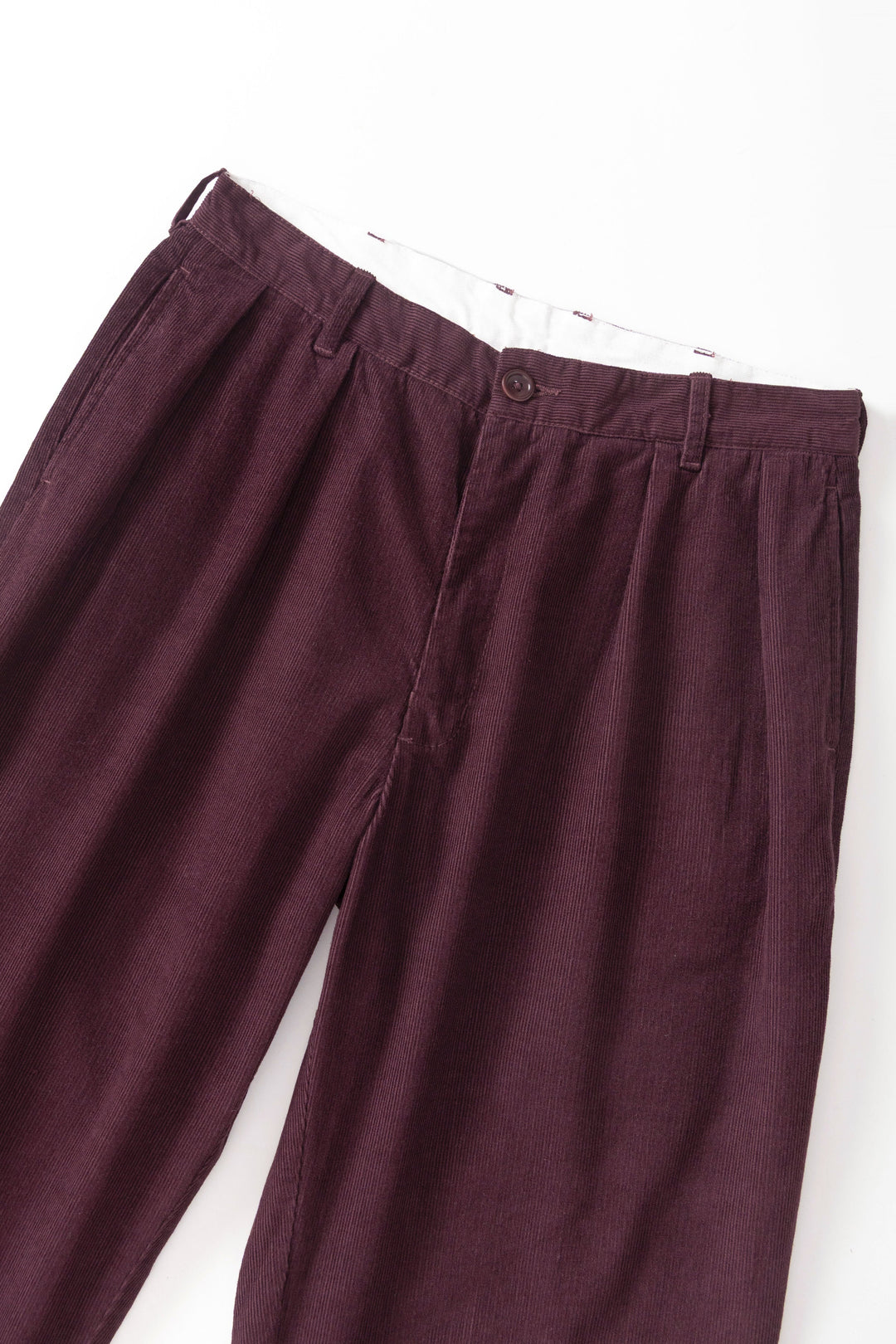 Service Works -  Fine Cord Part Timer Pants - Burgundy