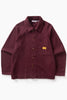 Service Works -  Flannel FOH Overshirt - Burgundy