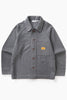 Service Works -  Flannel FOH Overshirt - Charcoal