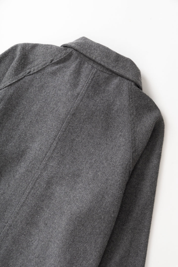 Service Works -  Flannel FOH Overshirt - Charcoal