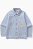 Service Works -  House Gingham FOH Overshirt - Blue