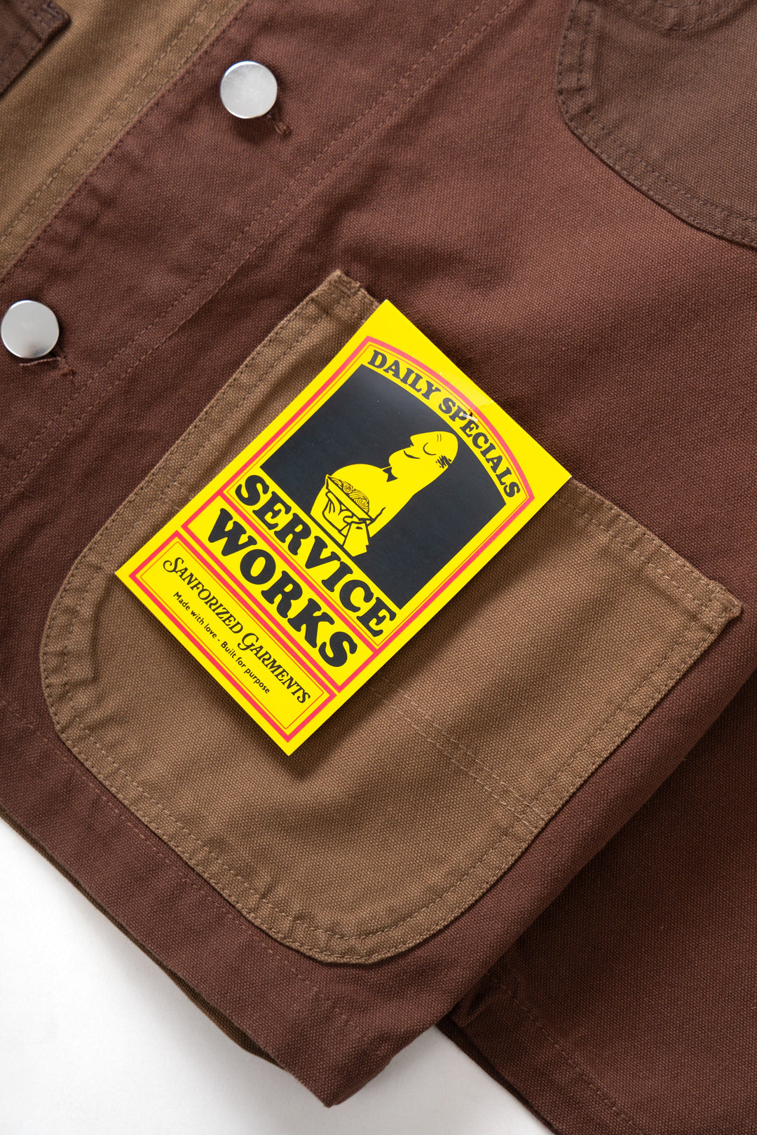 Service Works -  Patchwork Coverall 2.0 - Brown