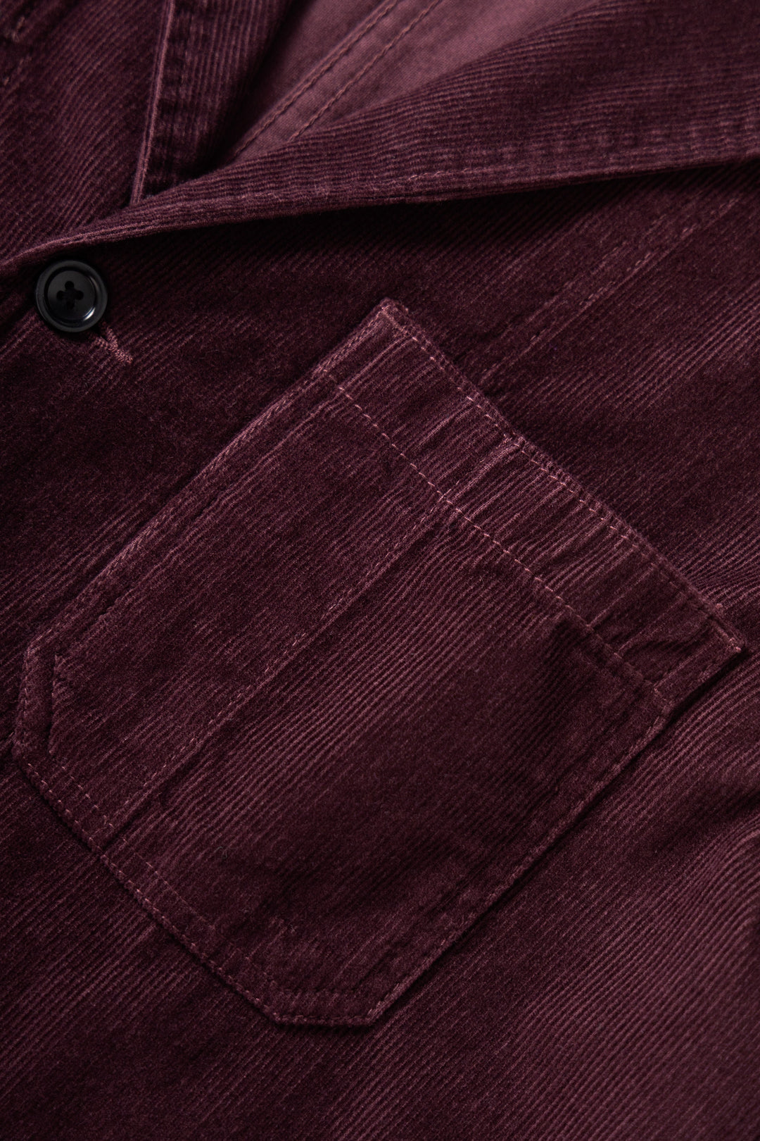 Service Works -  Fine Cord Server Suit Jacket - Burgundy