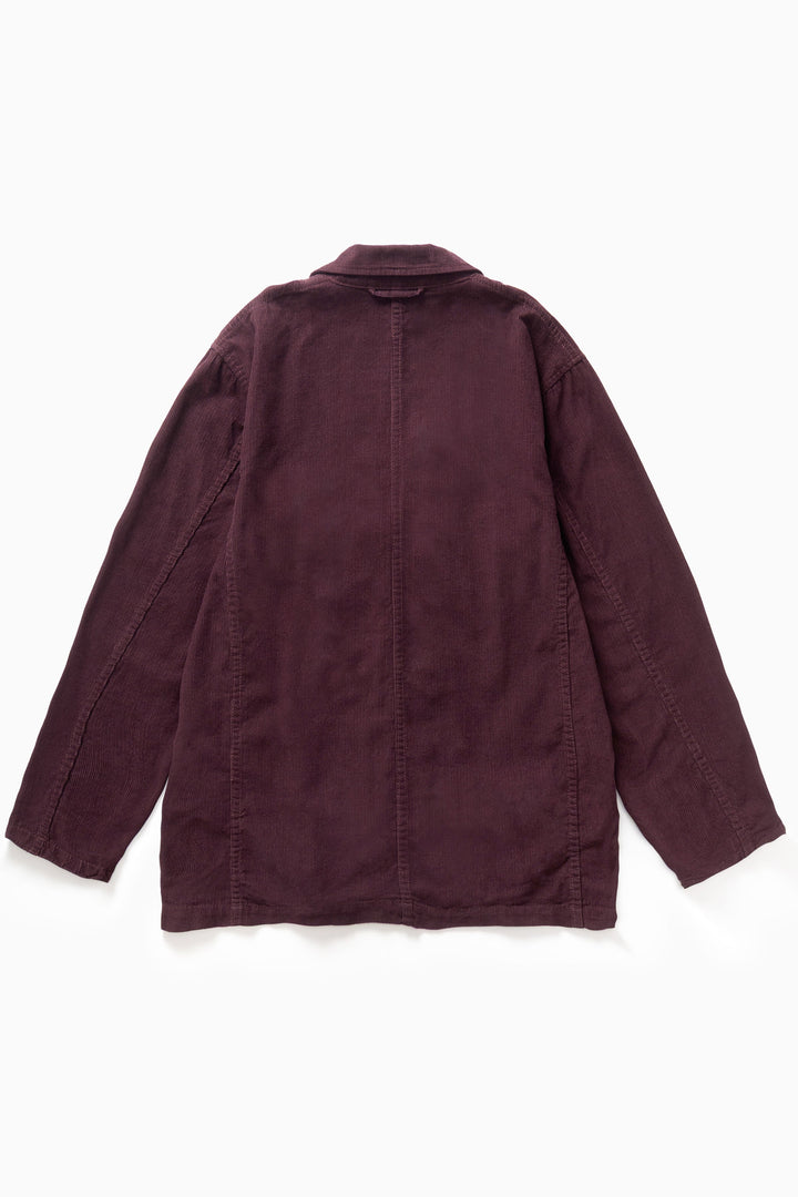 Service Works -  Fine Cord Server Suit Jacket - Burgundy