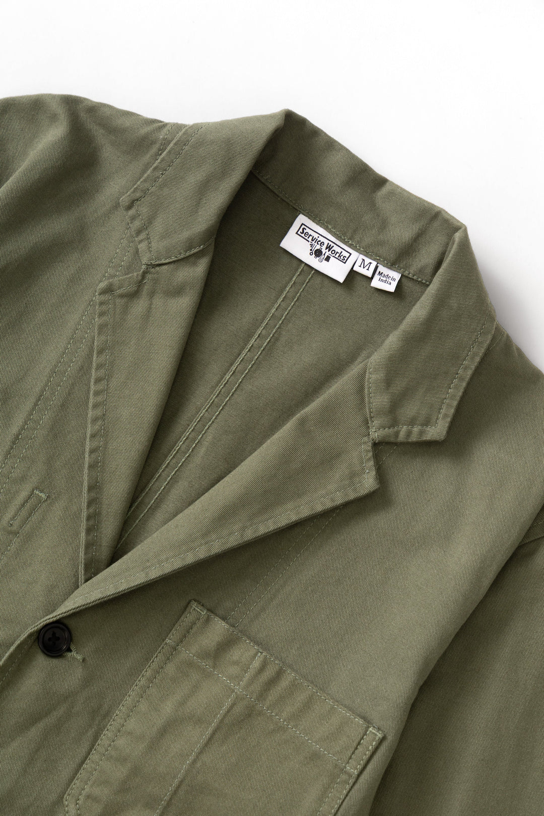 Service Works -  Twill Server Suit Jacket - Olive