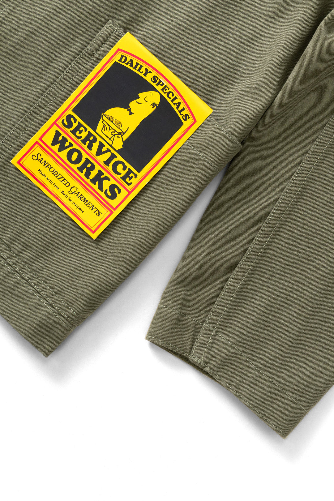 Service Works -  Twill Server Suit Jacket - Olive