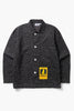 Service Works -  Patterned Easy Chef Shirt - Black Leopard