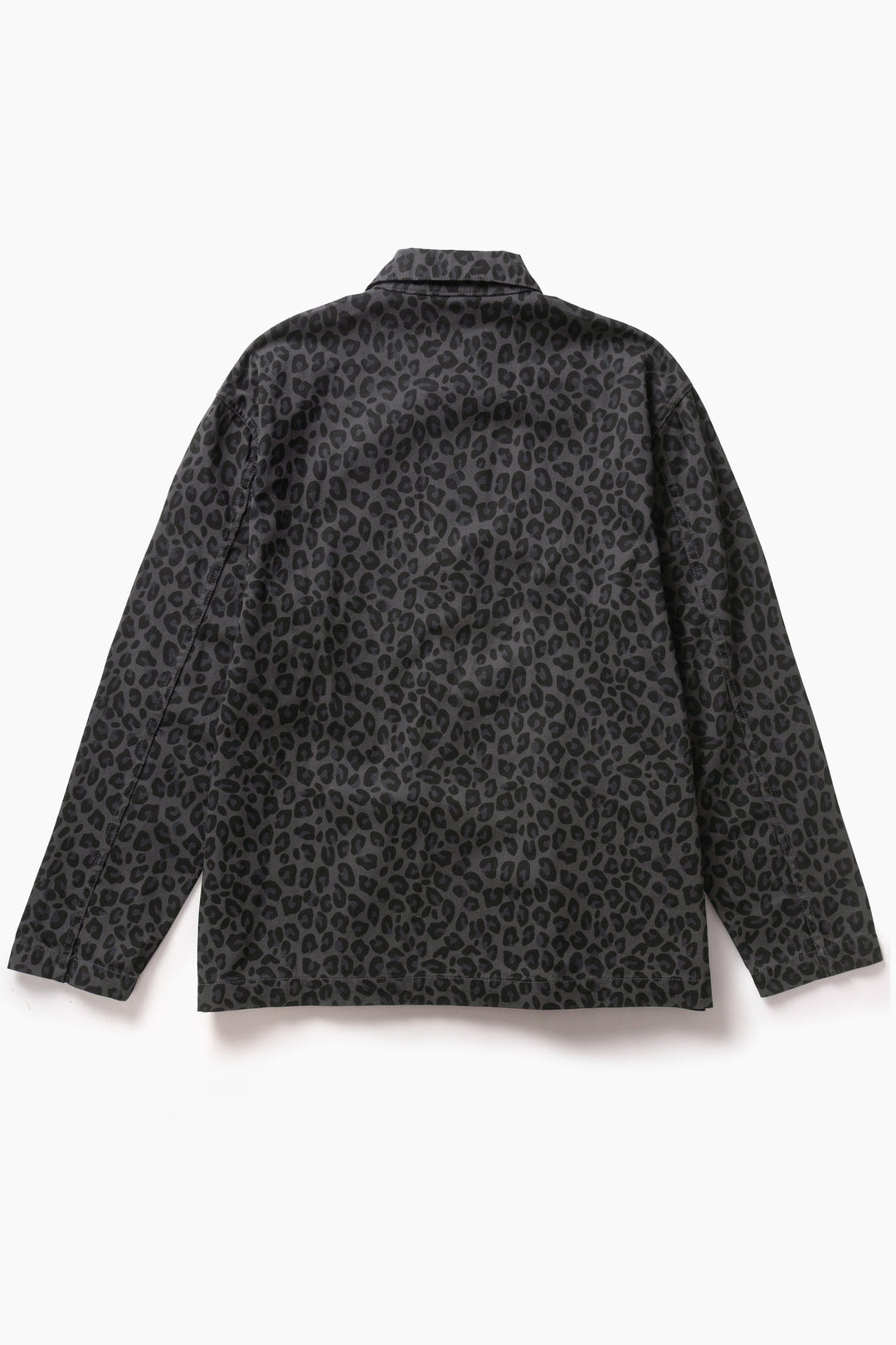 Service Works -  Patterned Easy Chef Shirt - Black Leopard