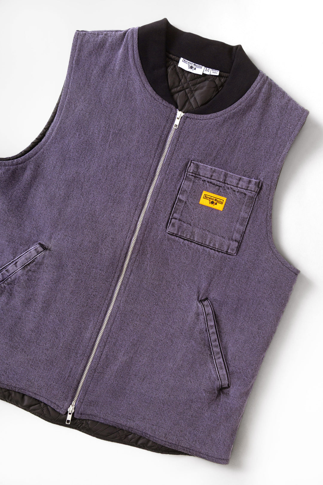 Service Works -  Over-Dyed Work Vest - Mauve