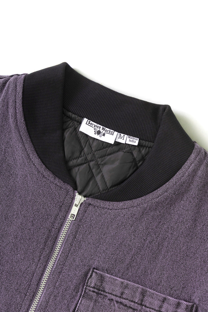 Service Works -  Over-Dyed Work Vest - Mauve