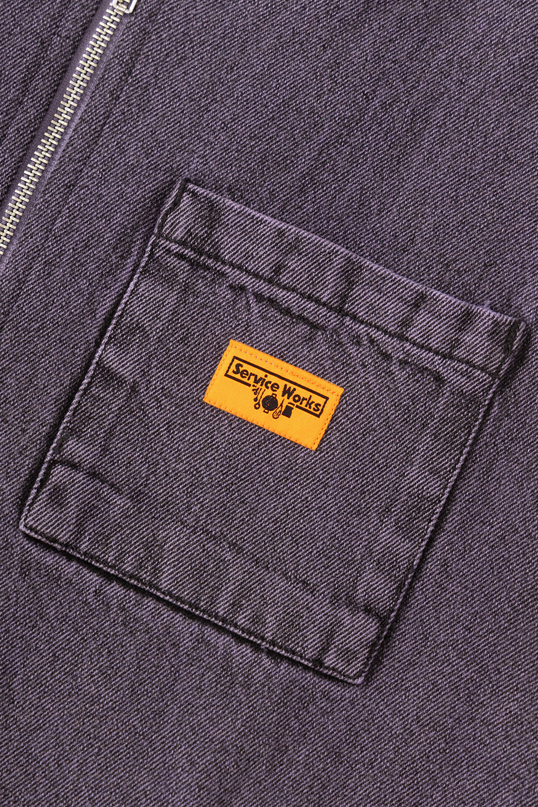 Service Works -  Over-Dyed Work Vest - Mauve