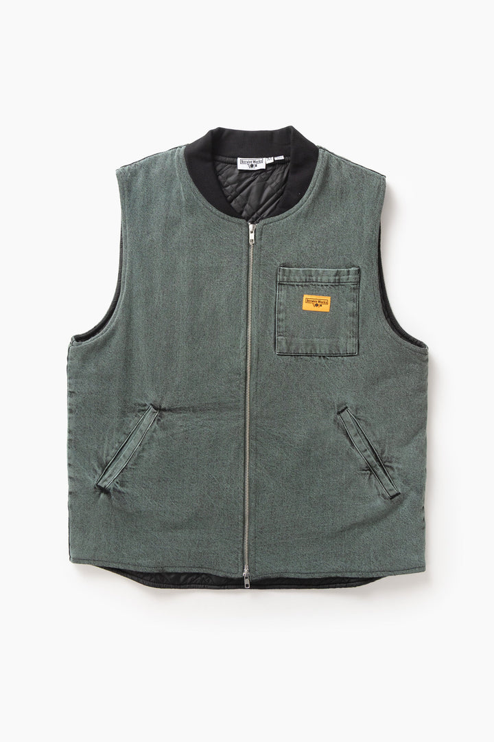 Service Works -  Over-Dyed Work Vest - Sage