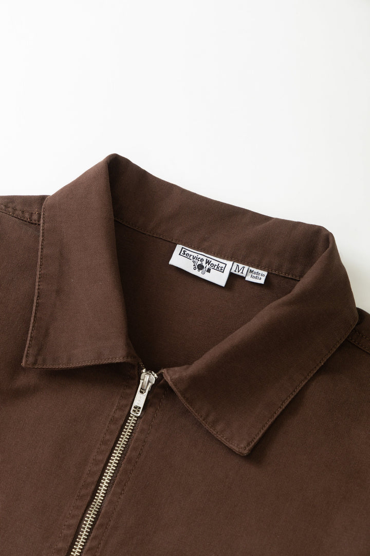 Service Works -  Twill Work Jacket - Brown