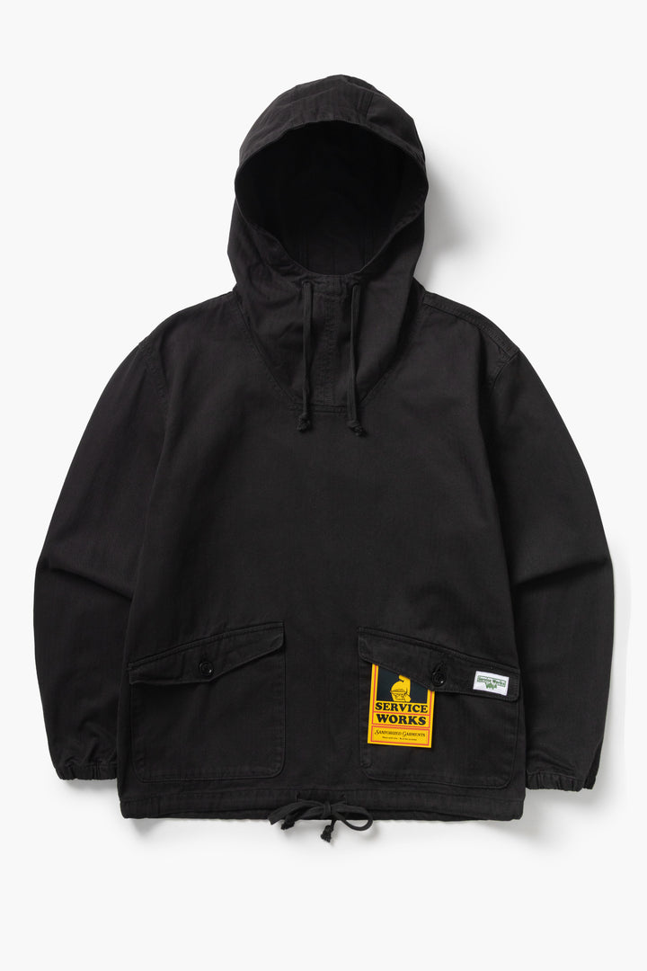 Service Works -  Pigment Herringbone Smock 2.0 - Black