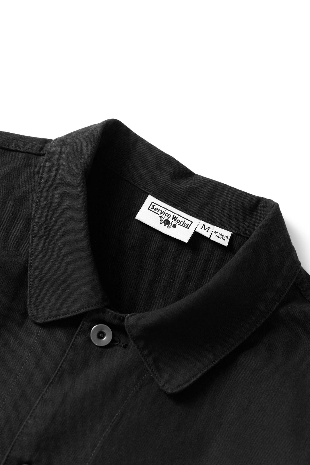Service Works -  Canvas Long Shop Coat - Black