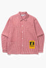 Service Works -  Gingham Waiter Shirt - Red