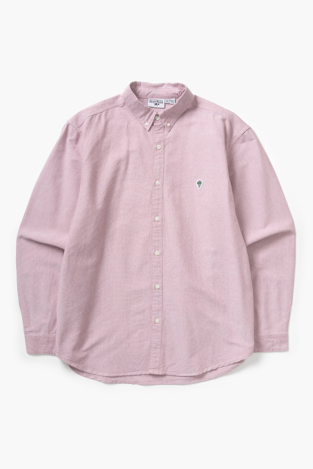 Service Works -  Artichoke Oxford Shirt - Red