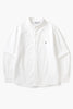 Service Works -  Artichoke Oxford Shirt - White