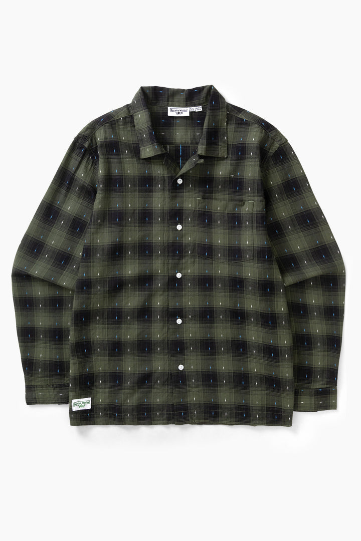Service Works -  Drag Stitch Resort Shirt - Olive