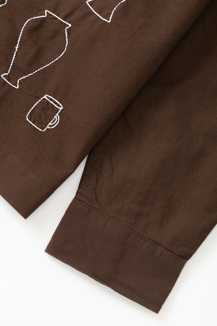 Service Works -  Ceramic Resort Shirt - Brown