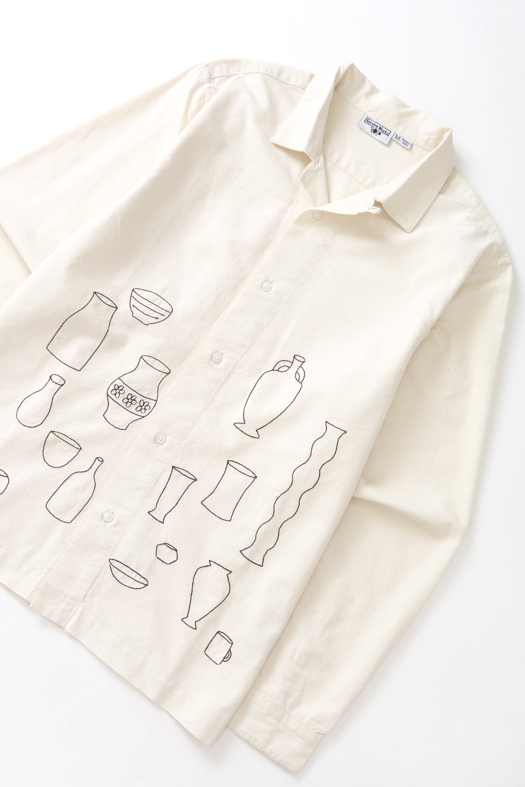 Service Works -  Ceramic Resort Shirt - Off White