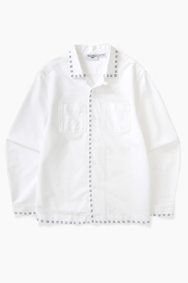 Service Works -  Trace Resort Shirt - White