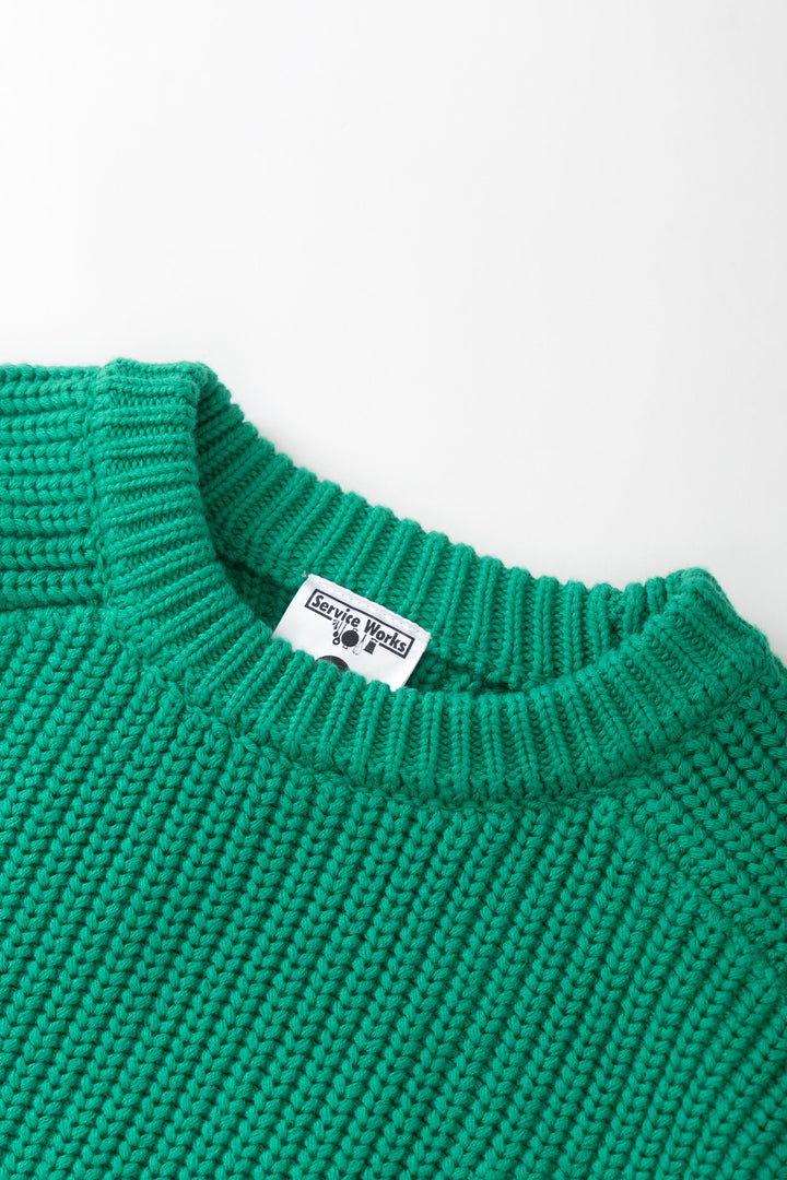 Service Works -  Artichoke Chunky Knit - Derry Green