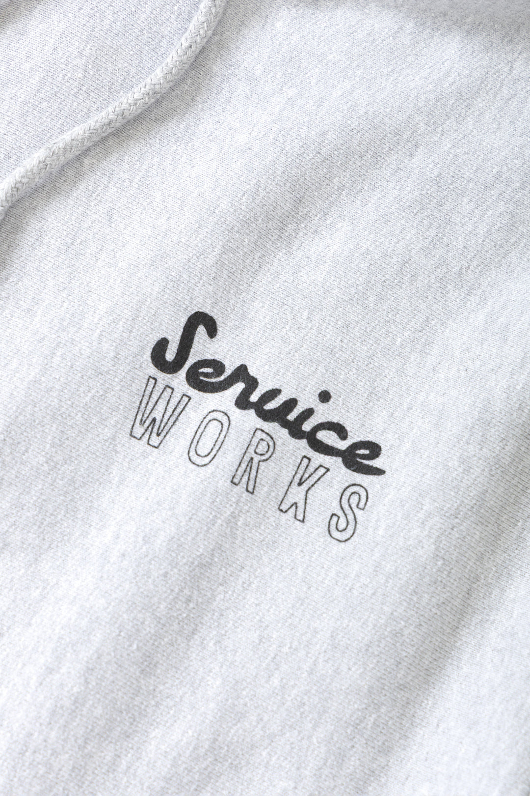 Service Works -  Eating Adventures Hoodie - Heather Grey
