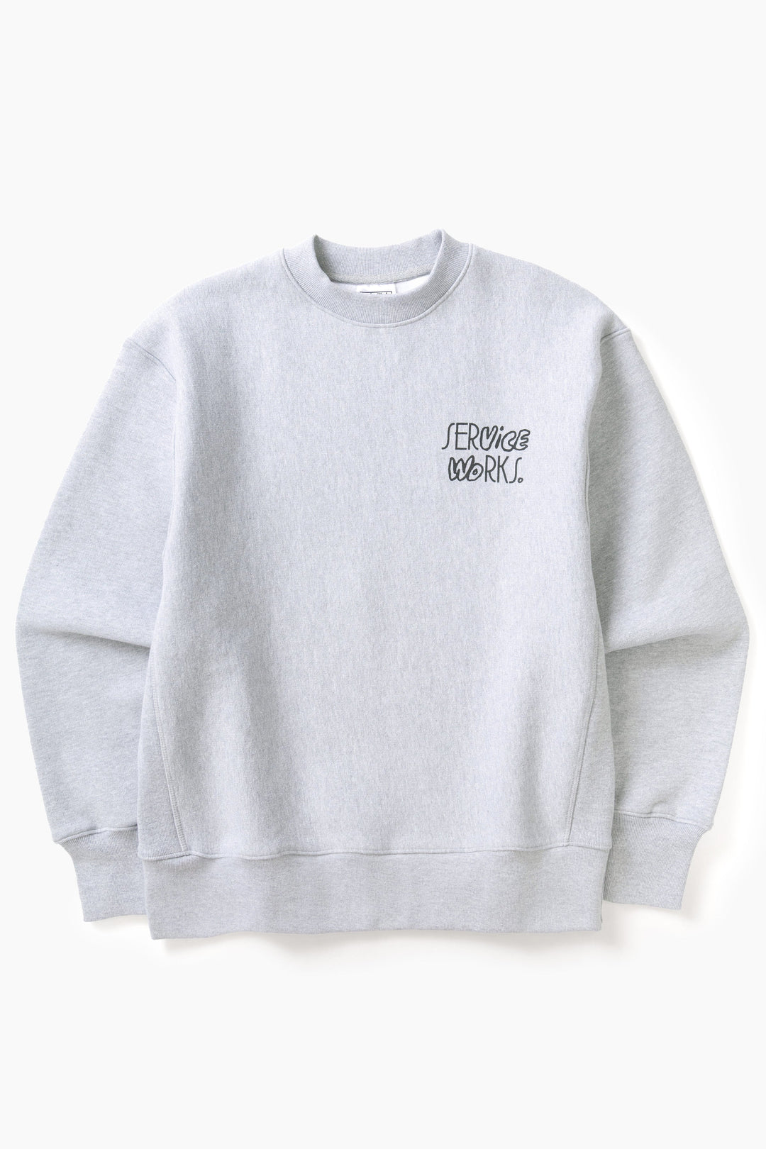 Service Works -  Double Vision Crewneck - Heather Grey