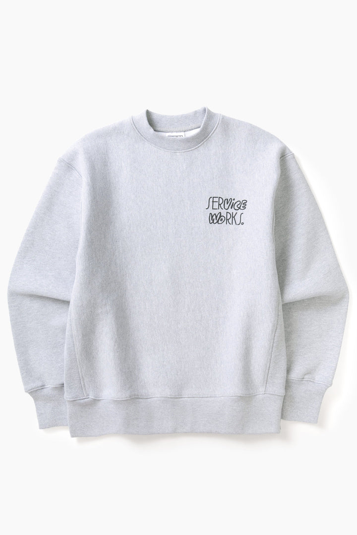 Service Works -  Double Vision Crewneck - Heather Grey