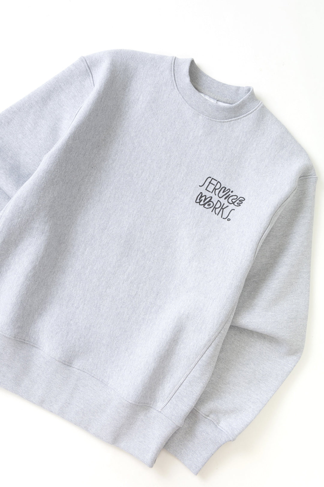 Service Works -  Double Vision Crewneck - Heather Grey