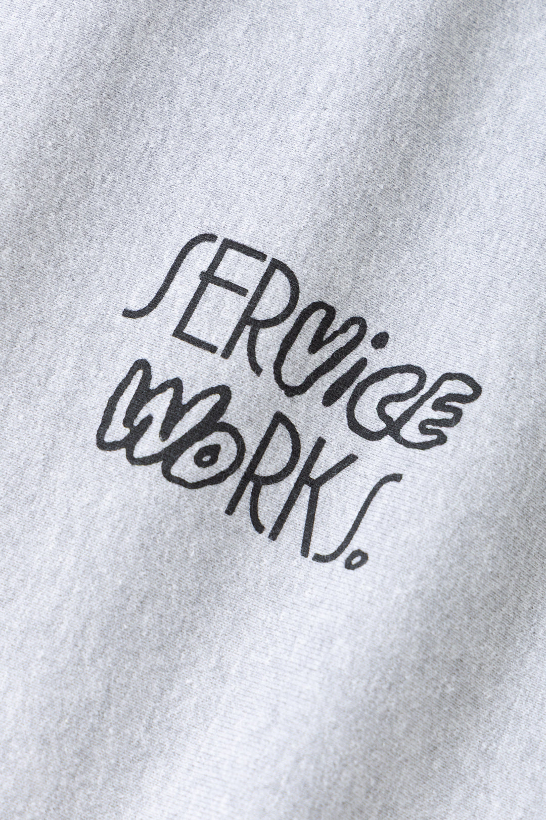 Service Works -  Double Vision Crewneck - Heather Grey