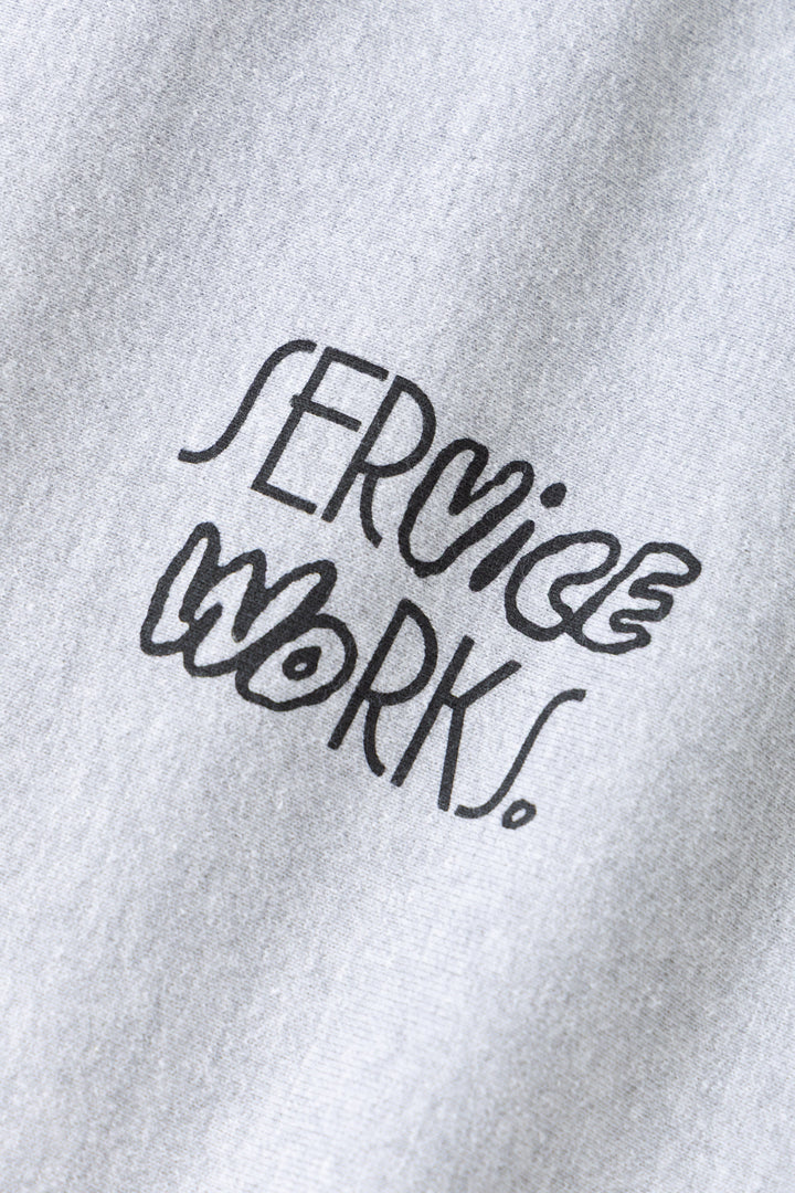 Service Works -  Double Vision Crewneck - Heather Grey