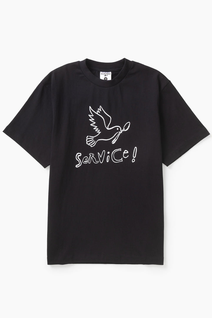 Service Works -  Dove Tee - Black