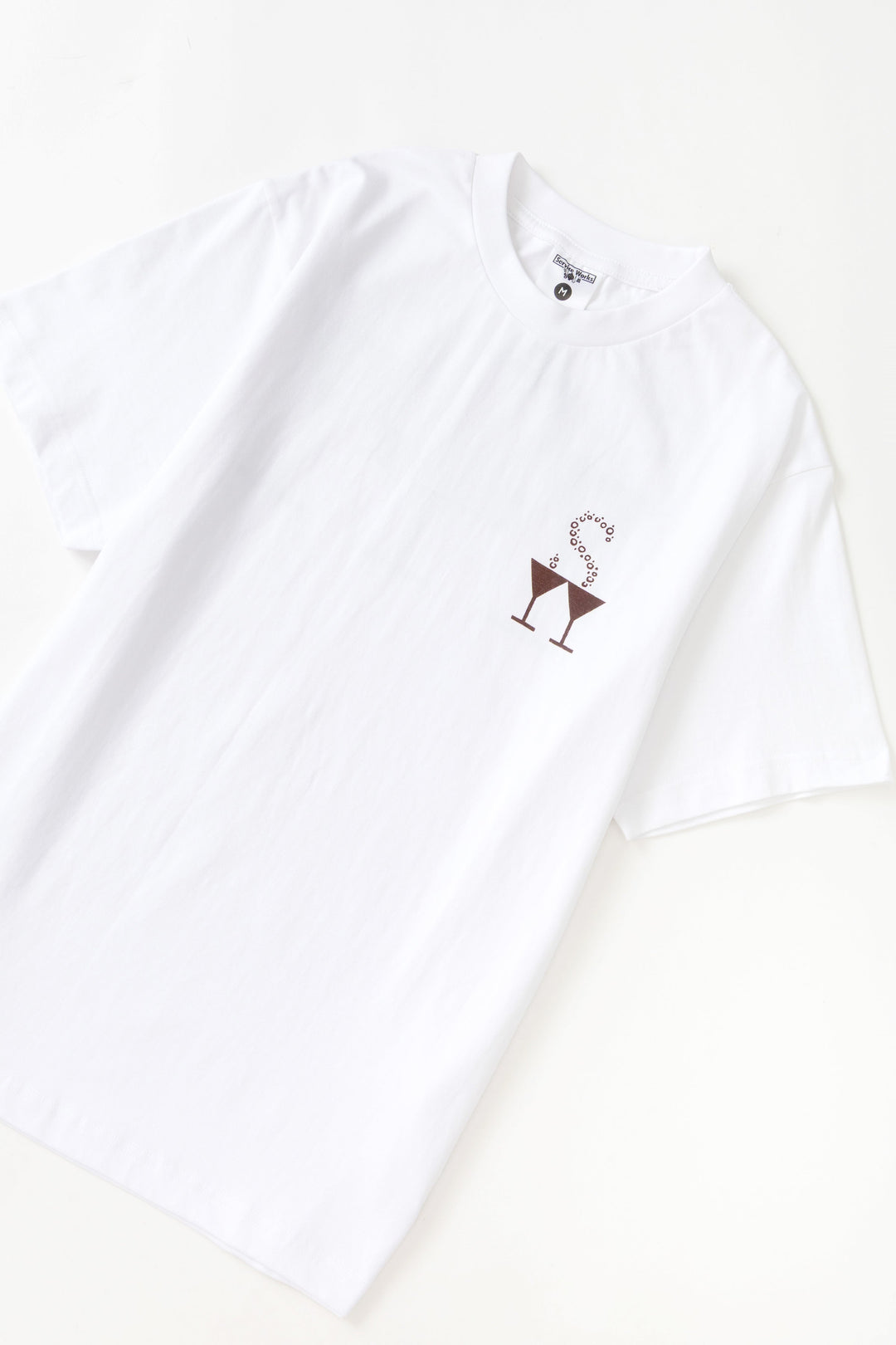 Service Works -  Martini Tee - White