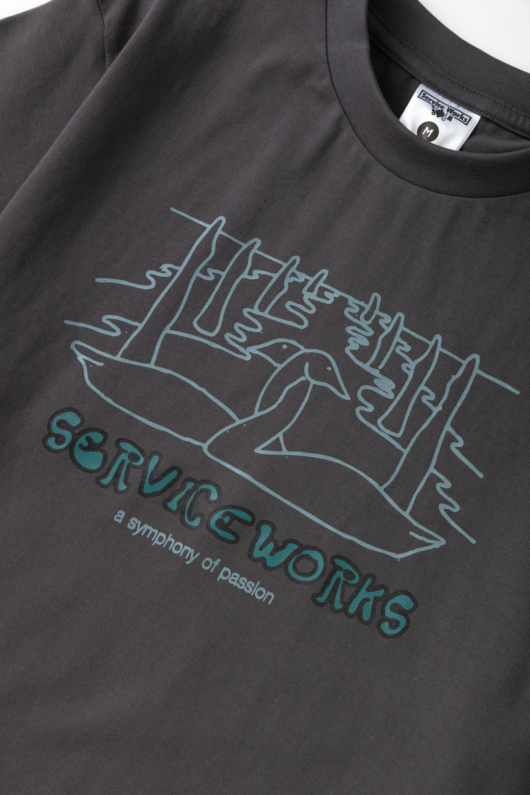 Service Works -  Symphony Tee - Charcoal