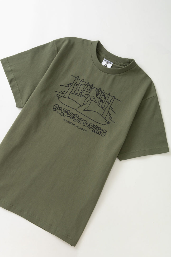 Service Works -  Symphony Tee - Olive