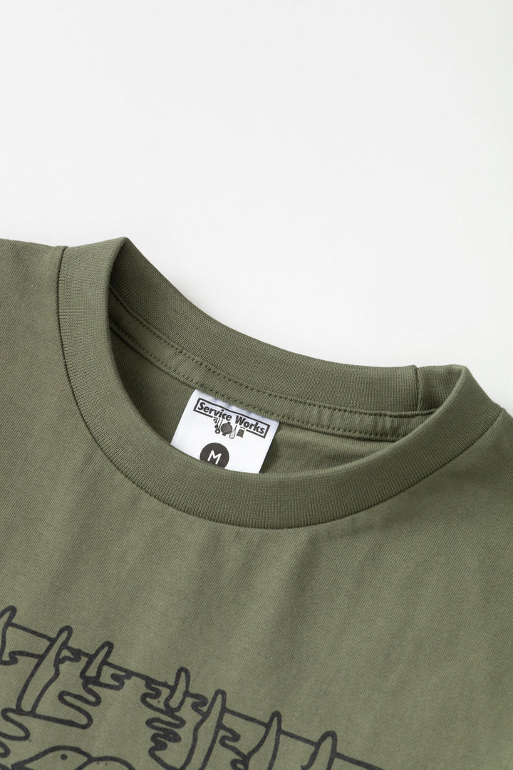 Service Works -  Symphony Tee - Olive
