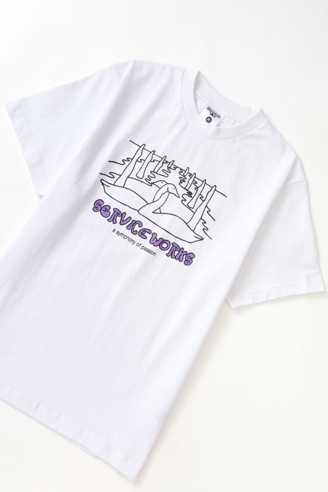 Service Works -  Symphony Tee - White