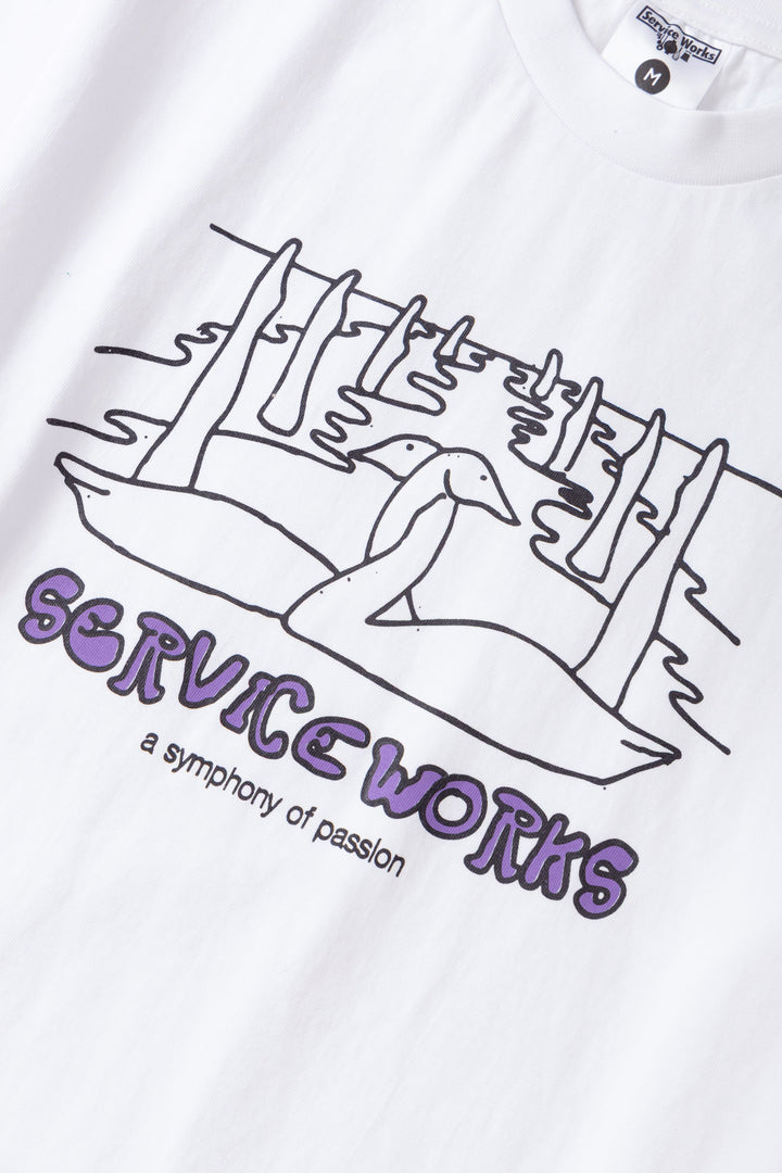 Service Works -  Symphony Tee - White