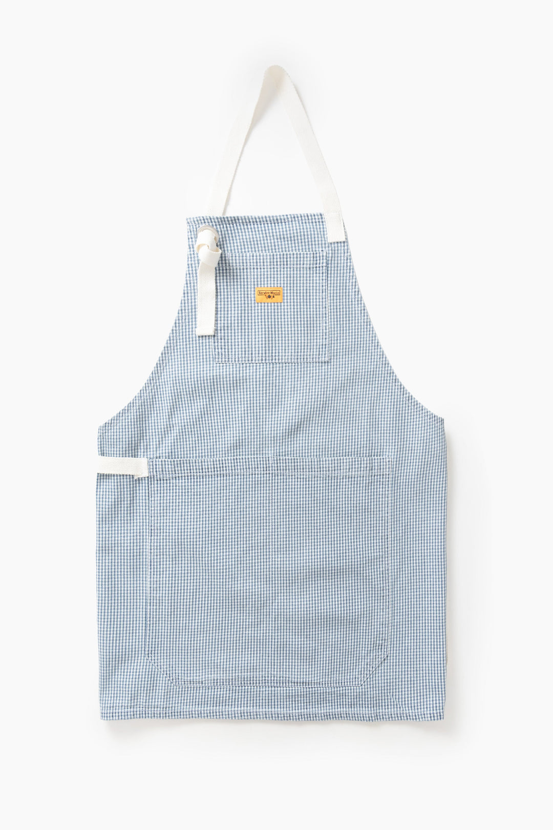Service Works -  House Gingham Apron - Blue