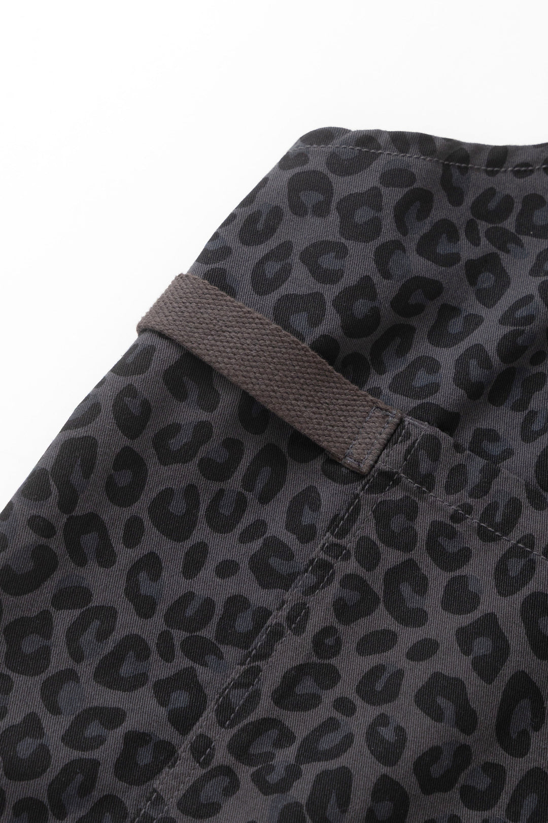 Service Works -  Patterned Apron - Black Leopard