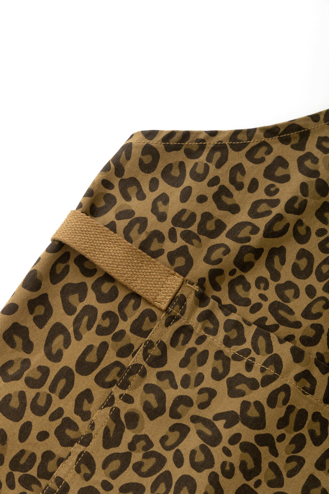 Service Works -  Patterned Apron - Brown Leopard
