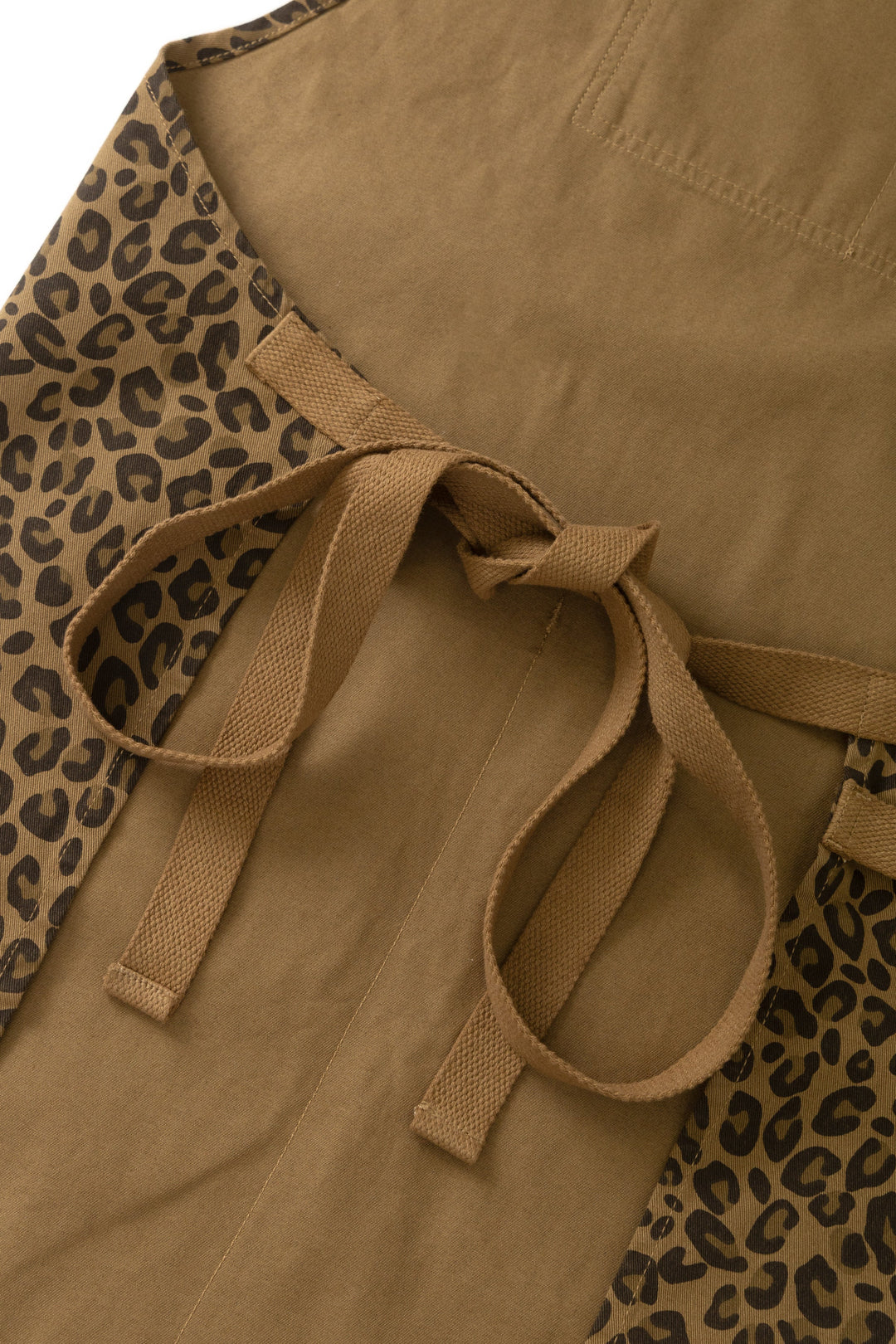 Service Works -  Patterned Apron - Brown Leopard