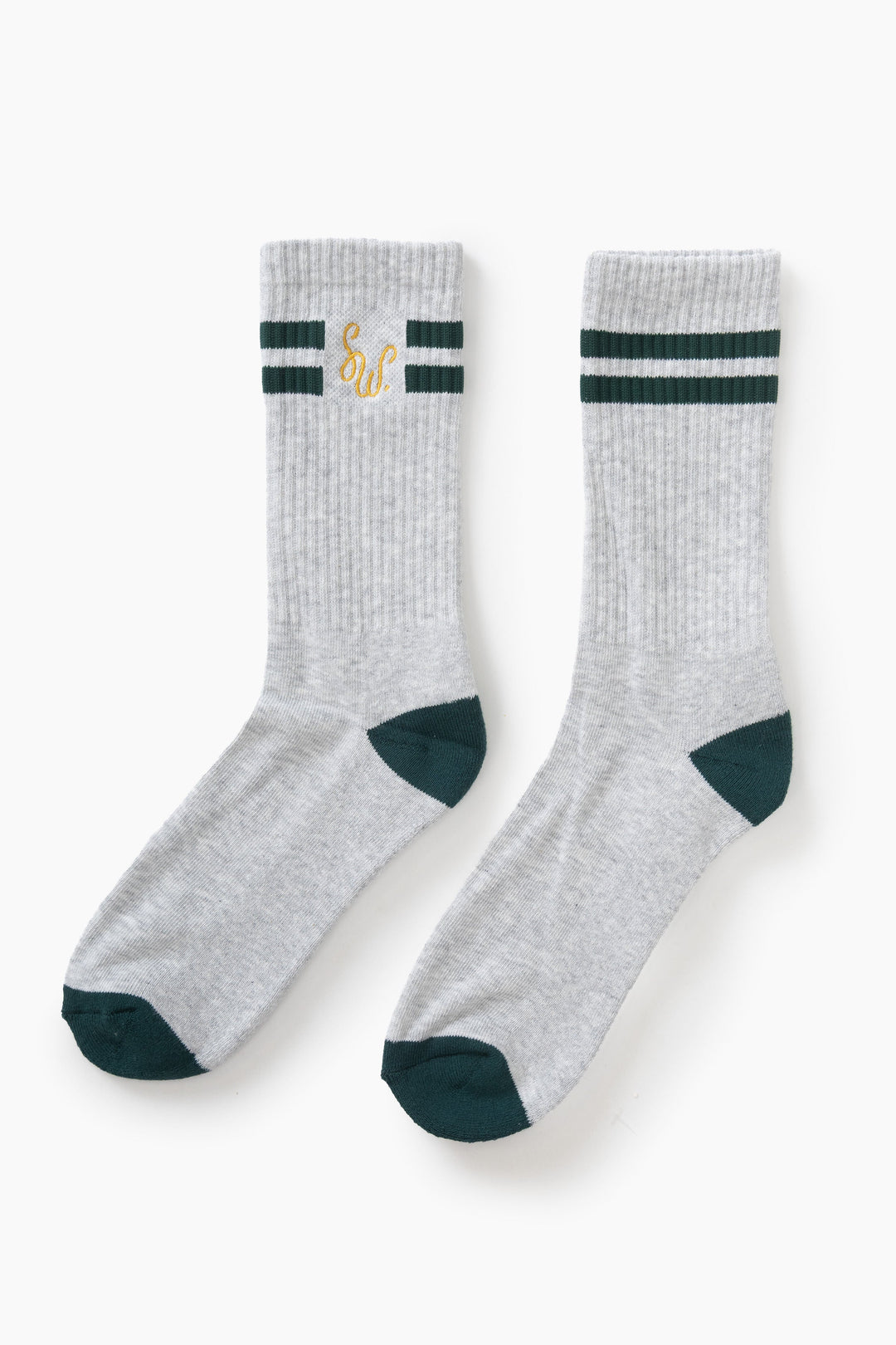 Service Works -  Monogram Socks - Heather Grey