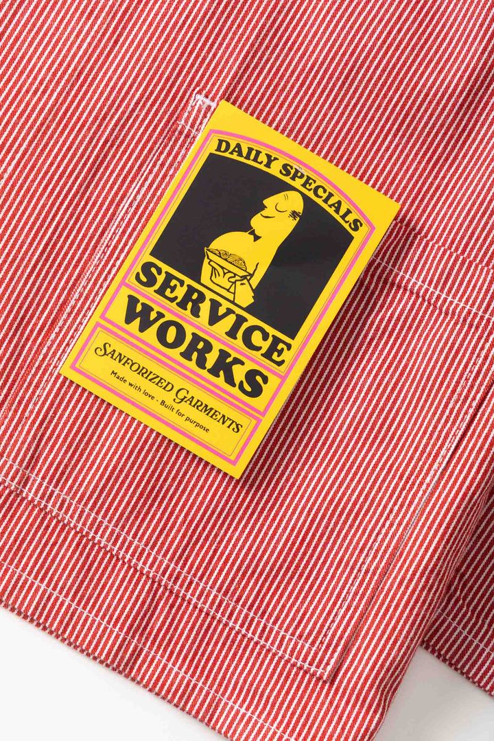 Service Works - Classic Chore Shirt - Red Hickory
